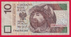 Polsko - 10 Zlotych 1994