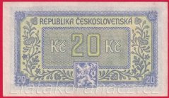 20 Kčs b.l.1945 HK
