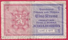 1 koruna 1940 C 077