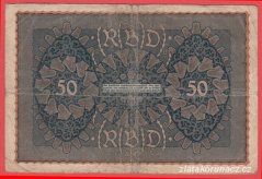Německo - 50 mark 24.6.1919 - série LDa-pořadí 1