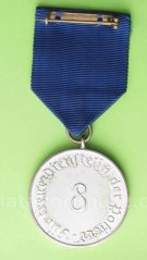 Německo-Třetí říše - Medaile za 8 let služby u policie