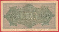 Německo - 1000 mark 15.9.1922 - série Db-OE