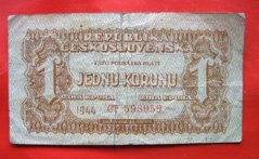 1 koruna 1944 CT