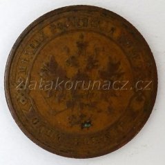 Rusko - 1 kopějka 1909