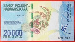 Madagaskar - 20.000 Ariary 2017