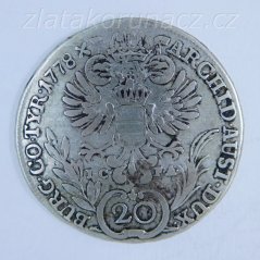 20 Krejcar 1778 IC-FA