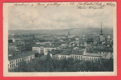 Brno - Celkový pohled,stromy