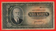 100 Kčs 1945 MF