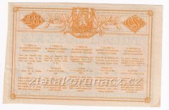 Los - 15 kč - 28. Československá třídní loterie V. - B r.1933