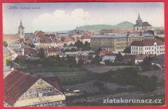 Jičín - celkový pohled - barevný