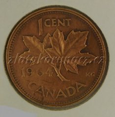 Kanada - 1 cent 1964