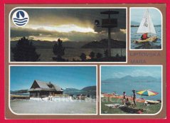 Liptovská Mara - soumrak na přehradě