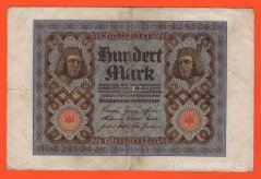 Německo - 100 Mark 1.11.1920 - série K-C