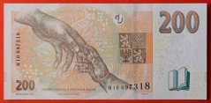 Česká republika - 200 korun 2018 H 10