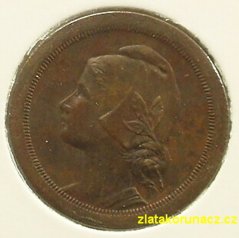 Portugalsko - 20 centavos 1925