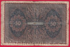 Německo - 50 mark 24.6.1919 - série SOa-pořadí 1,