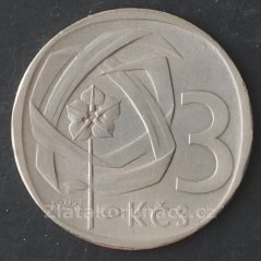 3 koruna 1965