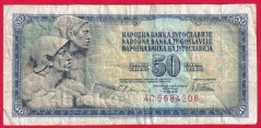 Jugoslávie - 50 Dinara 1978