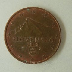 Slovensko - 1 cent 2013