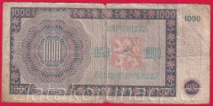 1000 Kčs 1945 22 D
