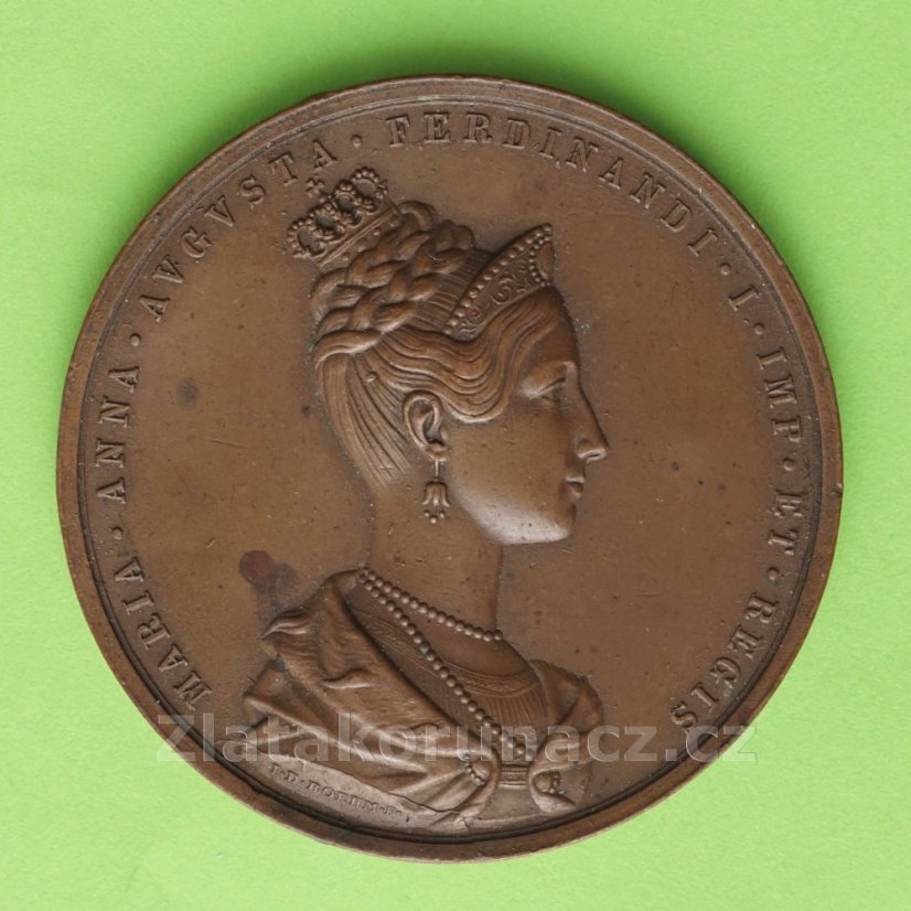 Korunovace Marie Anny v Praze 1836