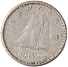 Kanada - 10 cents 1962