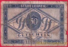 Lipsko - 50 pfennig - 1920