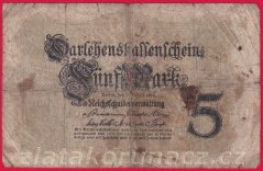 Německo - 5 mark 5.8.1914 - série D