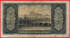 100 Kčs 1945 JN