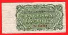 5 Kčs 1961 CM