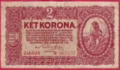 Maďarsko - 2 Korona 1920