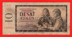 Českoslovesnsko - 10 korún - 1960 S 20