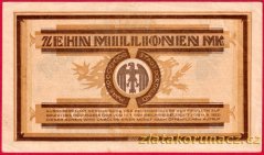 Dortmund - 10 miliónů marek - 1923
