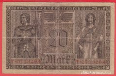 Německo - 20 mark 20.2.1918 - série T