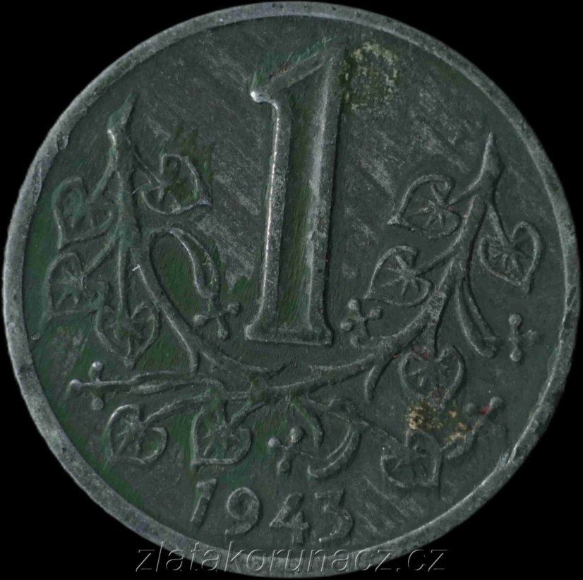 1 koruna 1943