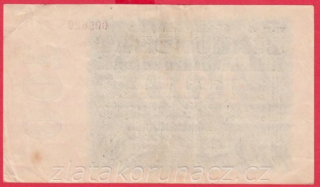 Německo - 100.000 000 mark 22.8.1923 - série VL-22