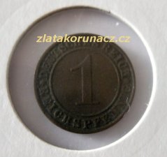Německo - 1 Reichspfennig 1934 J
