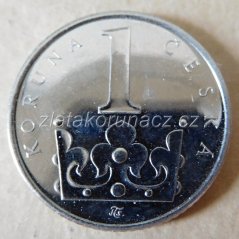 1 koruna 2018