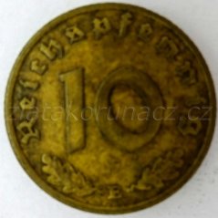 Německo - 10 Reichspfennig 1938 E