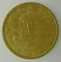 Itálie - 10 Cent 2008