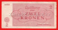 2 K - Terezínská poukázka A010