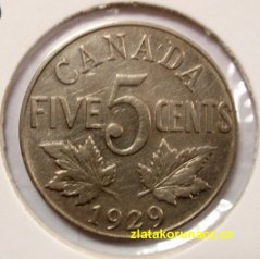 Kanada - 5 cent 1929