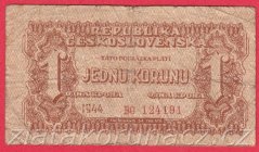 1 koruna 1944 BC