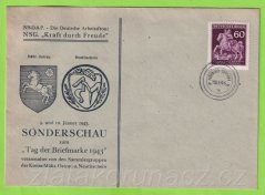 Deutsches Reich - 1 razítko Mährisch Ostrava 10.1.1943