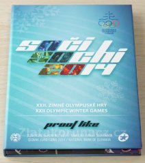 Sada 2014 - Soči 2014 XXII. zimní olympijské hry Proof like