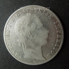 1 zlatník  1860 B