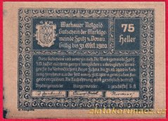 Spitz an der Donau - 75 haléřů - 1920 - 3. vydání