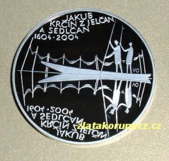 2004 - 200Kč - J.Krčín z Jelčan Proof