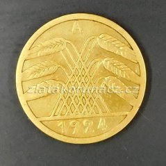 Německo - 5 Rentenpfennig 1924 A