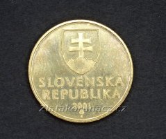 1 koruna 2001
